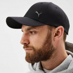 Бейсболка PUMA Metal Cat Cap 02126901, 100% полиэстер, черный (Универсальный)