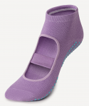 Носки для йоги Starfit SW-220, фиолетовый пастель, 1 пара