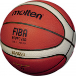 Мяч баскетбольный Molten B6G4550X размер 6, FIBA Approved (6)