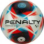 Мяч футбольный PENALTY BOLA CAMPO S11 R1 XXIII, 5416341610-U, р. 5, серебристо-красно-синий (5)