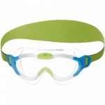 Очки для плавания детские SPEEDO SEA SQUAD MASK JU BLUE/GREEN ((8029) гол/зел, one size)