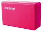 Блок для йоги Atemi, AYB03B, 225х145х75, розовый