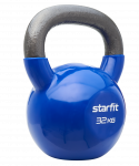 УЦЕНКА Гиря виниловая Starfit DB-401, 32 кг, темно-синий