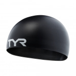 Шапочка для плавания TYR Stealth-X Racing Cap, LCSSX-001, черный, World Aquatics Approved (Senior)