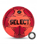 Мяч гандбольный Select MUNDO №3, оранжевый/красный/черный (3)