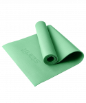 Коврик для йоги и фитнеса высокой плотности Starfit FM-103 PVC HD, 183x61x0,4 см, зеленый чай