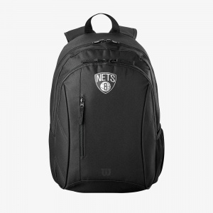 Рюкзак спортивный Wilson Team Brooklyn Nets Backpack, WZ6015002, черный (45*28*18см) ― купить в Москве. Цена, фото, описание, продажа, отзывы. Выбрать, заказать с доставкой. | Интернет-магазин SPORTAVA.RU