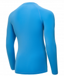 Футболка компрессионная с длинным рукавом Jögel PerFormDRY Baselayer LS Tee, голубой