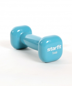 Гантель виниловая Starfit DB-105 1 кг, голубой ― купить в Москве. Цена, фото, описание, продажа, отзывы. Выбрать, заказать с доставкой. | Интернет-магазин SPORTAVA.RU