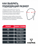 Шлем закрытый Insane IMPACT, ПУ, черный