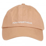 Бейсболка PUMA Sportswear Cap 02403606, 100% хлопок, бежевый (Универсальный)