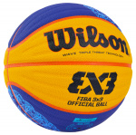 Мяч баскетбольный Wilson FIBA3x3 Official Paris 2024, FIBA Approved (6)