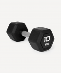 Гантель гексагональная Starfit DB-301PRO 10 кг, обрезиненная, черный