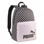 Рюкзак PUMA Phase AOP Backpack, 07994808, черно-розовый (44х30х14 см)