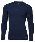 Футболка компрессионная с длинным рукавом Jögel PerFormDRY Baselayer Tee LS 2, темно-синий