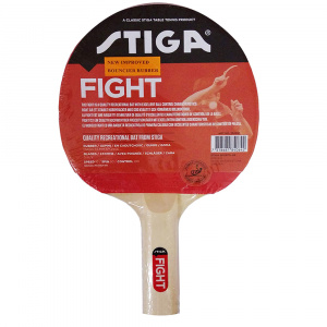 Ракетка для настольного тенниса Stiga Fight Red, ITTF накладка ― купить в Москве. Цена, фото, описание, продажа, отзывы. Выбрать, заказать с доставкой. | Интернет-магазин SPORTAVA.RU