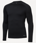 Джемпер компрессионный утепленный Jögel CAMP PerFormDRY Baselayer Top Warm, черный