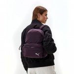 Рюкзак PUMA Core Her Backpack 09028305, 35x25x12см, 12л., баклажановый (33х25х12 см)