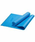 Коврик для йоги Starfit FM-101, PVC, 173x61x0,3 см, синий