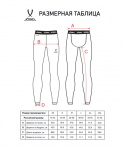 Тайтсы компрессионные теплые Jögel PerFormDRY Baselayer Warm Tights, черный