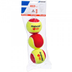 Мяч для большого тенниса детский Babolat Red 501036, 3шт., желто-красный ― купить в Москве. Цена, фото, описание, продажа, отзывы. Выбрать, заказать с доставкой. | Интернет-магазин SPORTAVA.RU