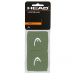 Напульсники HEAD 2,5" 285050-LN, 2 шт., светло-зеленый (Универсальный)