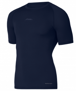 Футболка компрессионная Jögel PerFormDRY Baselayer Tee SS 2, темно-синий ― купить в Москве. Цена, фото, описание, продажа, отзывы. Выбрать, заказать с доставкой. | Интернет-магазин SPORTAVA.RU