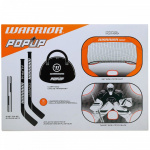 Набор для мини хоккея WARRIOR Mini PopUpNet Kit, мяч, 2 клюшки, ворота, чехол