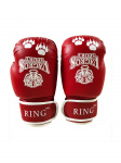 Перчатки боксерские VagrosSport VagroSport RING RS912, 12 унций, красный