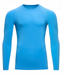 Футболка компрессионная с длинным рукавом Jögel PerFormDRY Baselayer LS Tee, голубой