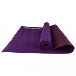 Коврик для йоги и фитнеса Atemi, AYM11G, ПВХ, 173x61x0,6 см, двусторонний, фиолетовый