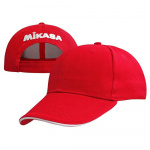 Бейсболка MIKASA MT481-04, красная (Универсальный)