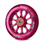 Колесо HIPE 10spoke 110x24 мм, розовый/розовый прозрачный