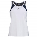 Майка женская HEAD Club 22 Tank Top W 814461-WHDB-XS, размер XS