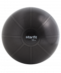 БЕЗ УПАКОВКИ Фитбол высокой плотности Starfit GB-110 антивзрыв, 1100 гр, черный, 55 см