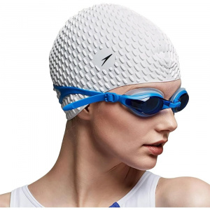 Шапочка для плавания SPEEDO Bubble Cap,8-709290003, белый (Senior) ― купить в Москве. Цена, фото, описание, продажа, отзывы. Выбрать, заказать с доставкой. | Интернет-магазин SPORTAVA.RU