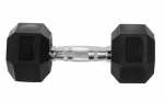 Гантель гексагональная обрезиненная Lite Weights 3185LW, 9кг