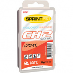 Парафин SPRINT (мазь скольжения) PRO СН2 (+2-4°C) 60 гр. красная