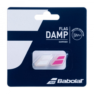 Виброгаситель BABOLAT Flag Damp 700032-184, бело-розовый ― купить в Москве. Цена, фото, описание, продажа, отзывы. Выбрать, заказать с доставкой. | Интернет-магазин SPORTAVA.RU