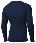 Футболка компрессионная с длинным рукавом Jögel PerFormDRY Baselayer Tee LS 2, темно-синий