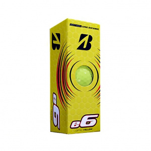 Мяч для гольфа Bridgestone e6 Yellow BGB1EYX, упак. 3шт., желтый ― купить в Москве. Цена, фото, описание, продажа, отзывы. Выбрать, заказать с доставкой. | Интернет-магазин SPORTAVA.RU