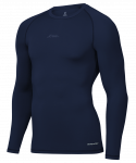 Футболка компрессионная с длинным рукавом Jögel PerFormDRY Baselayer Tee LS 2, темно-синий