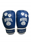 Перчатки боксерские VagrosSport VagroSport RING RS812, 12 унций, синий