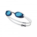 Очки для плавания Nike Legacy NESSD131400, голубые линзы, FINA Approved (Senior)