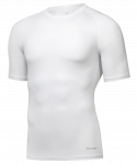 Футболка компрессионная Jögel PerFormDRY Baselayer Tee SS 3, белый